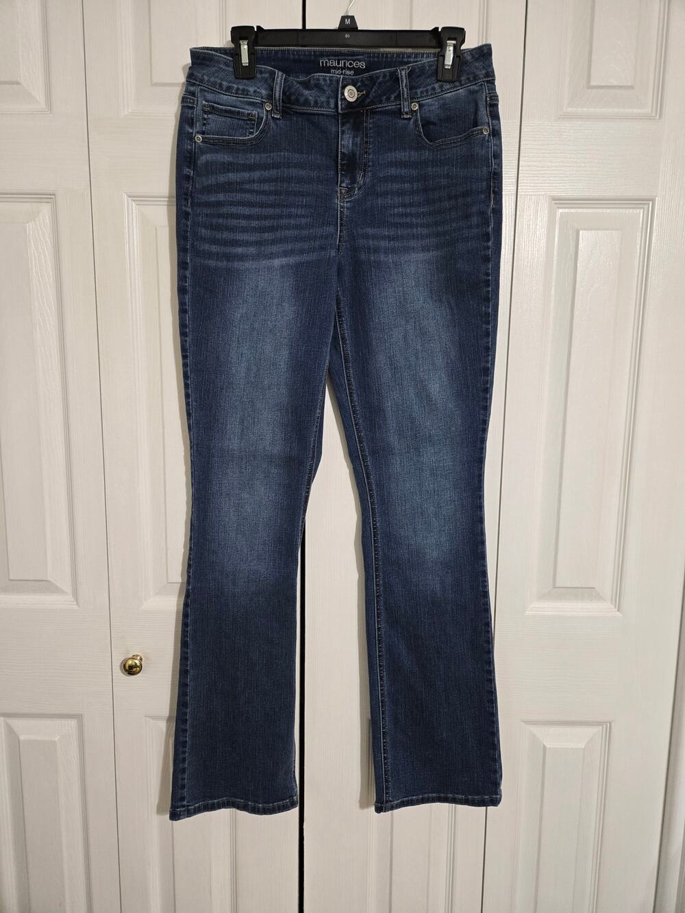 Maurices size 8 long women's bootcut mid rise jeans